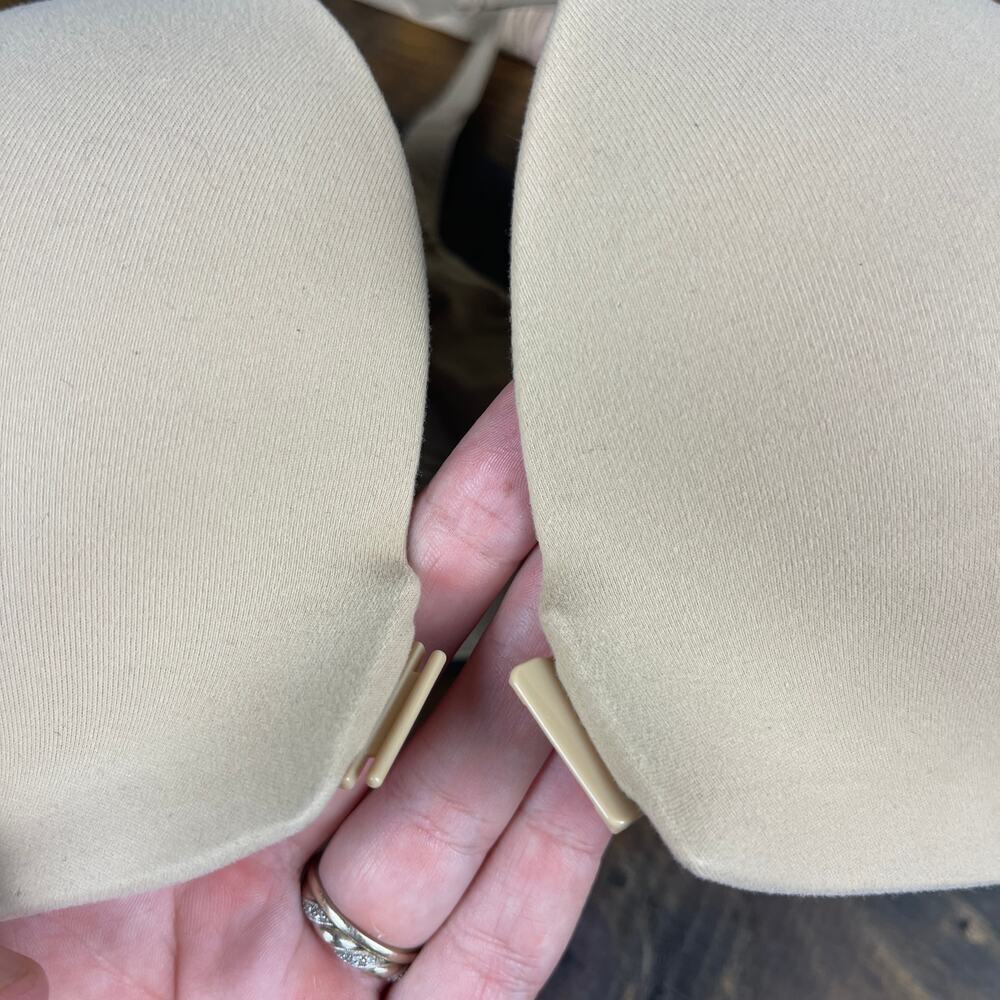 SOMA lot of 2 Beige Bras Bodily Perfect Coverage Enbliss Racerback Women's 34C - Picture 5 of 8